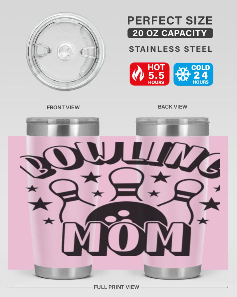 Bowling mom 1404#- bowlig- Tumbler