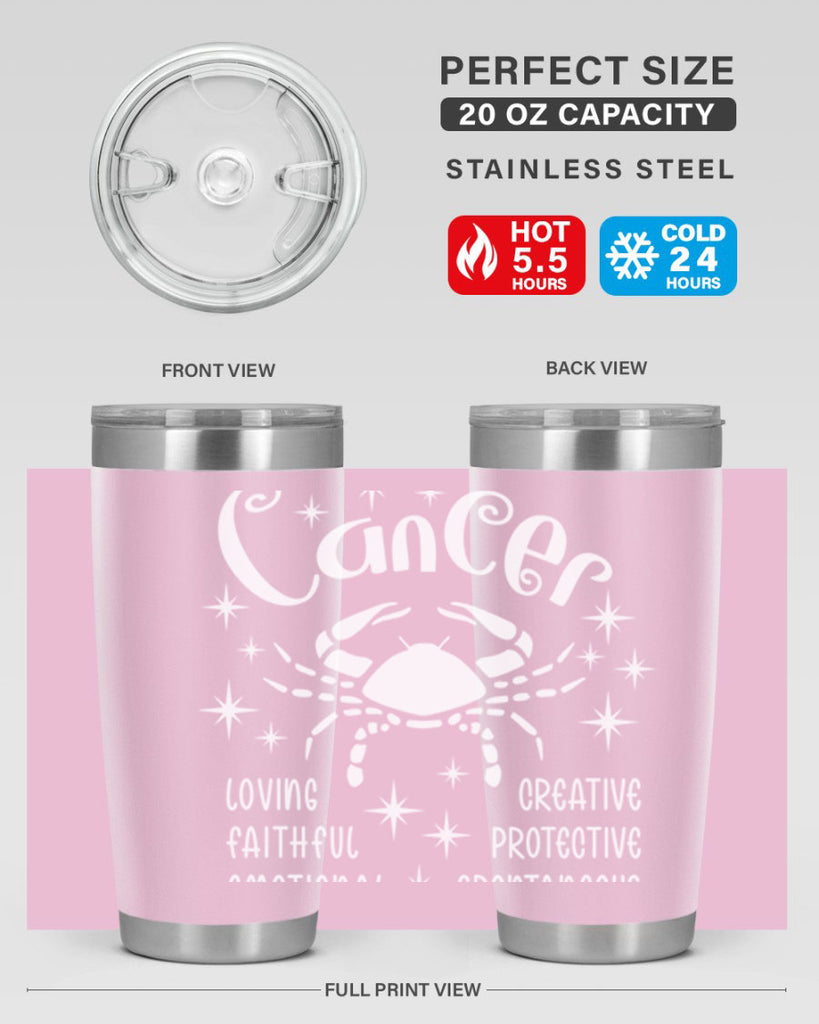 Cancer 150#- zodiac- Tumbler
