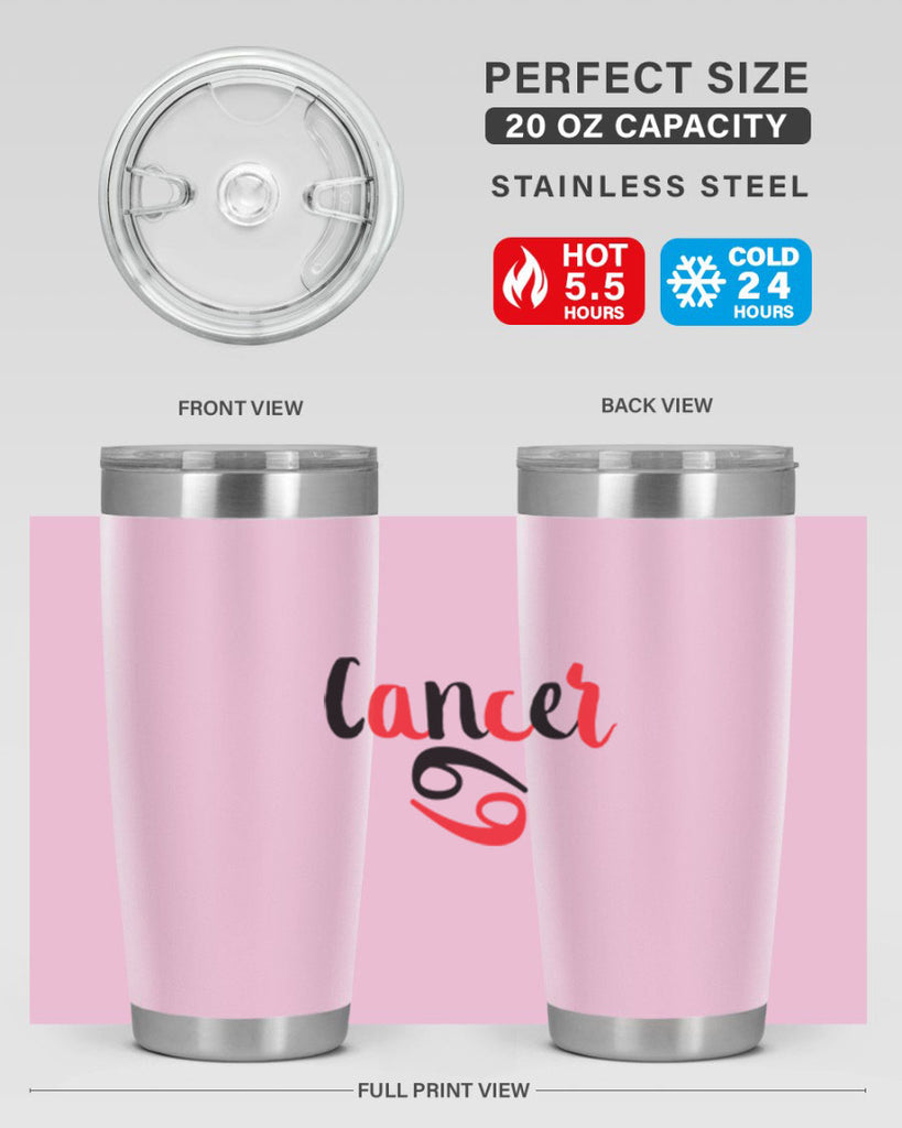 Cancer 152#- zodiac- Tumbler