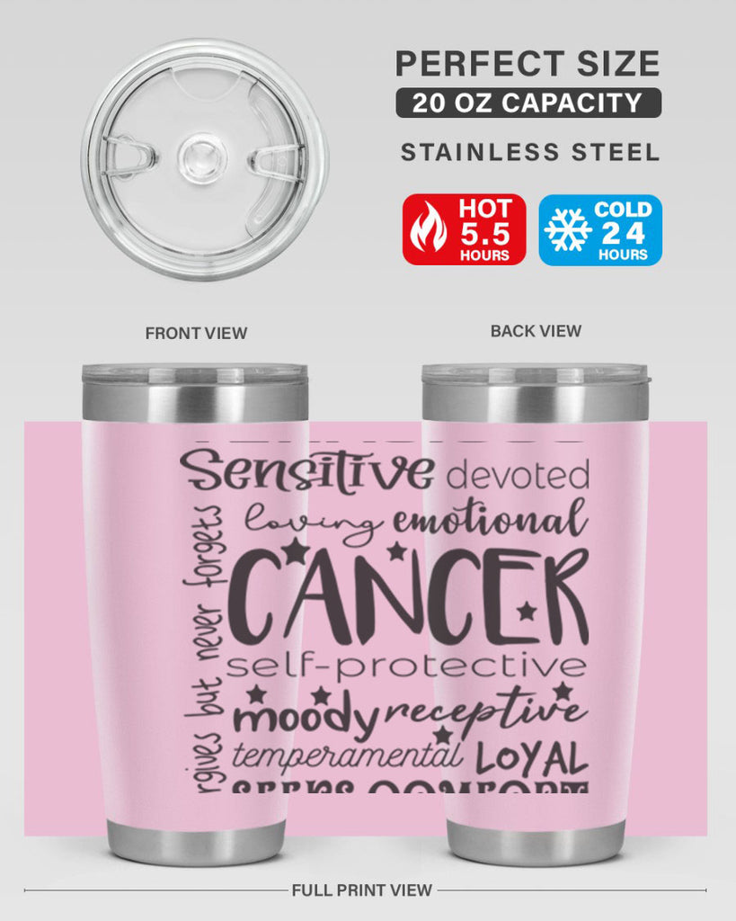 Cancer 565#- zodiac- Tumbler