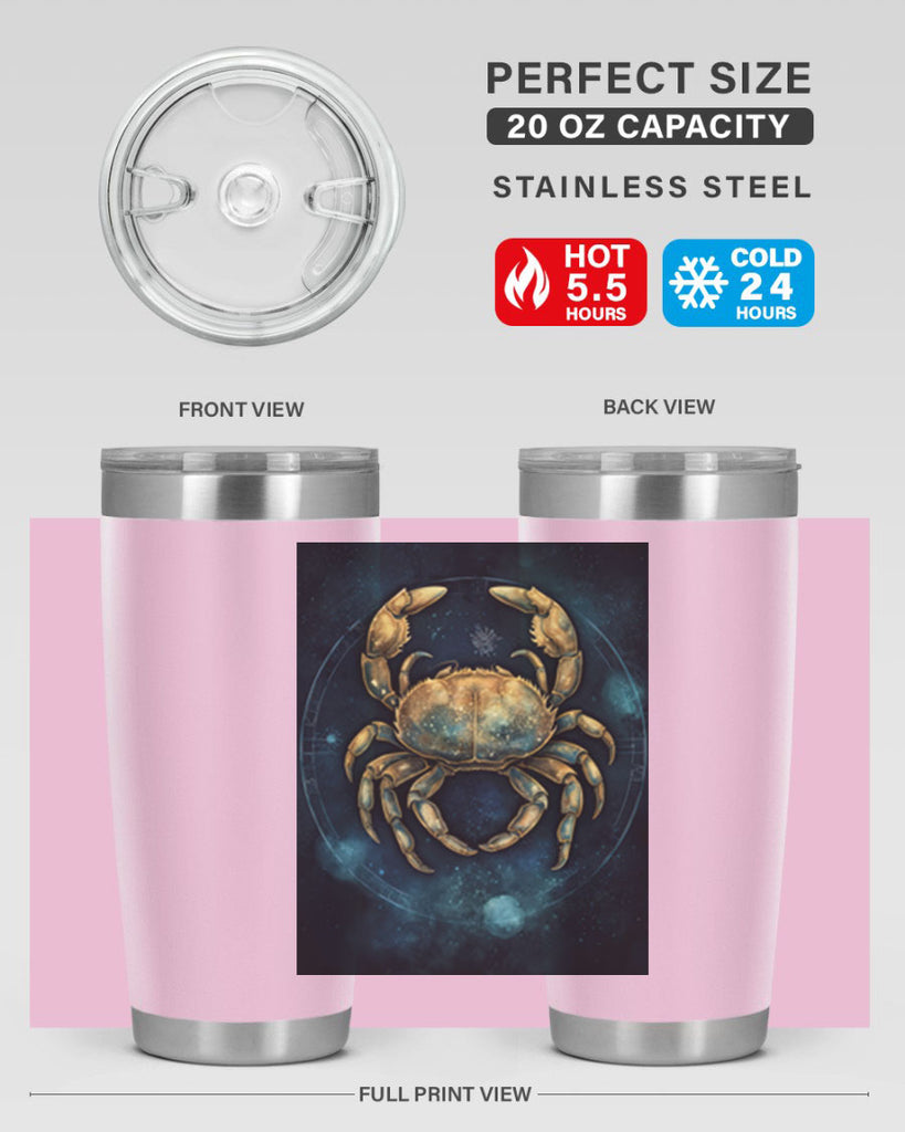 Cancer 57#- zodiac- Tumbler