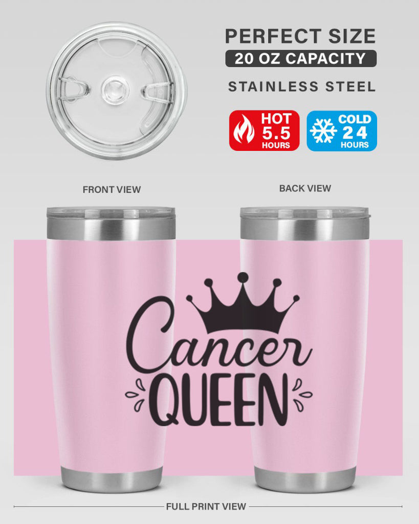 Cancer queen 161#- zodiac- Tumbler