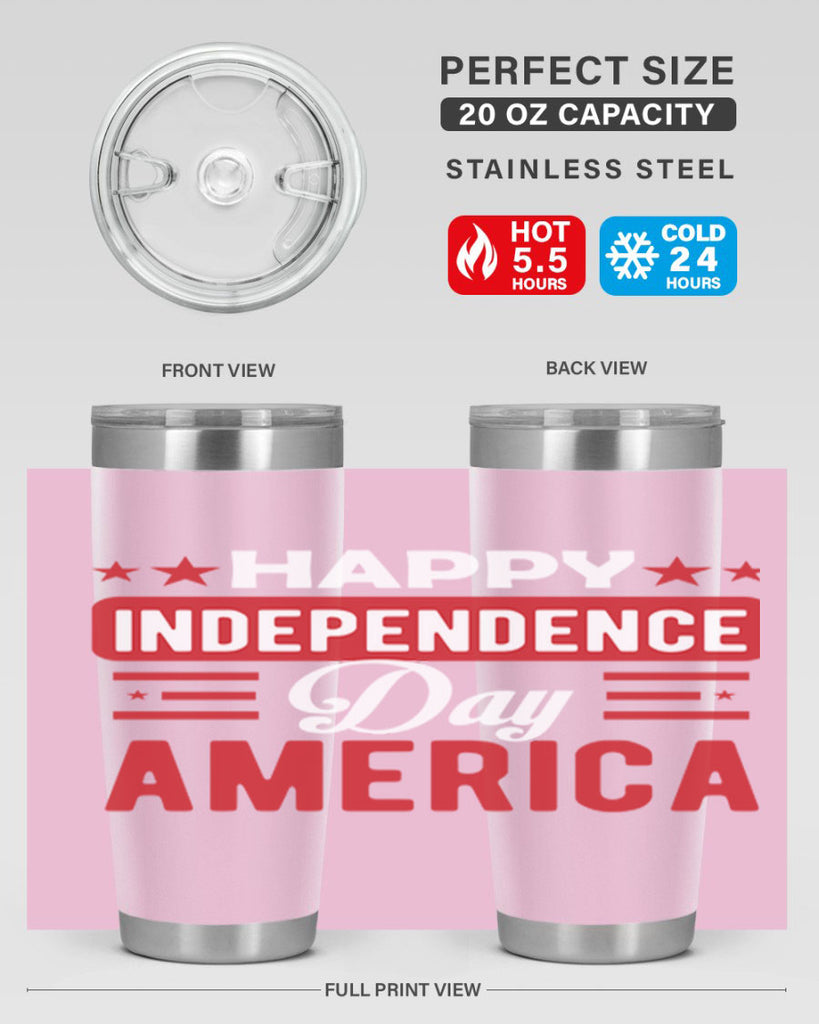 Happy independece day America Style 103#- Fourt Of July- Tumbler
