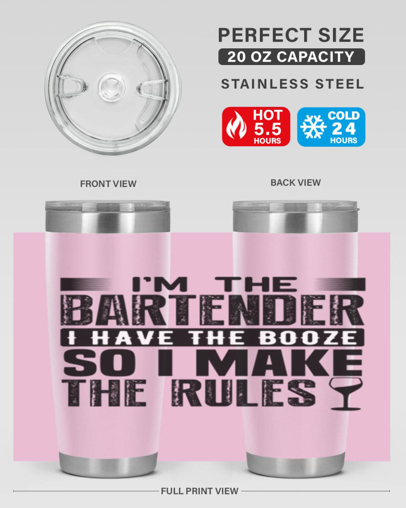 I’m the bartender Style 14#- bartender- tumbler