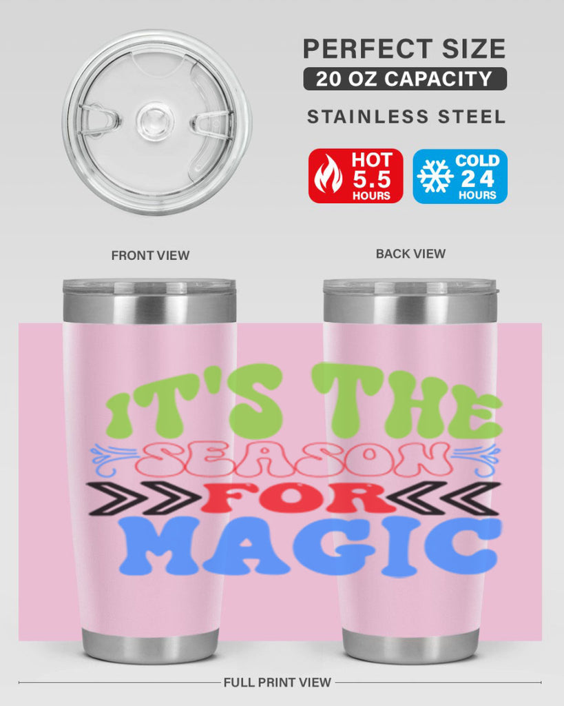 Its the season for magic 260#- winter- Tumbler