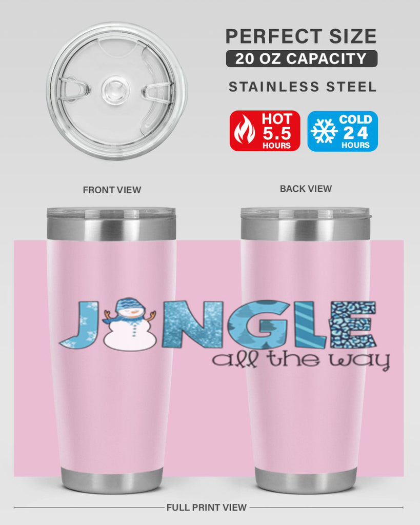 Jingle all the way 279#- winter- Tumbler