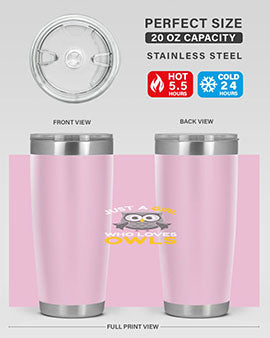 Just a Boy Who Loves A TurtleRabbit 11#- owl- Tumblers