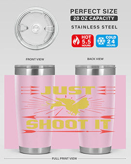 Just shoot it Style 32#- duck- Tumbler