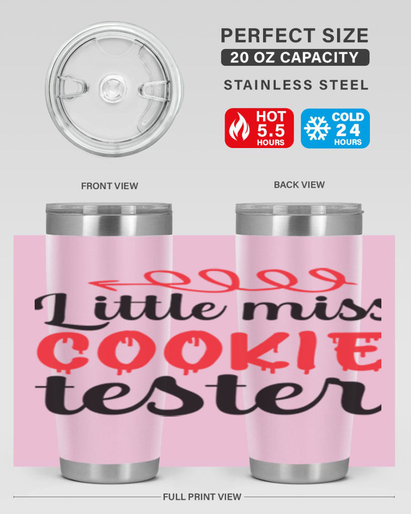 Little miss cookie tester 305#- winter- Tumbler