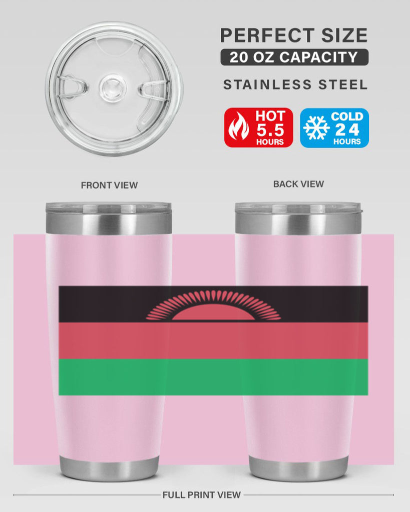 Malawi 95#- world flags- Tumbler