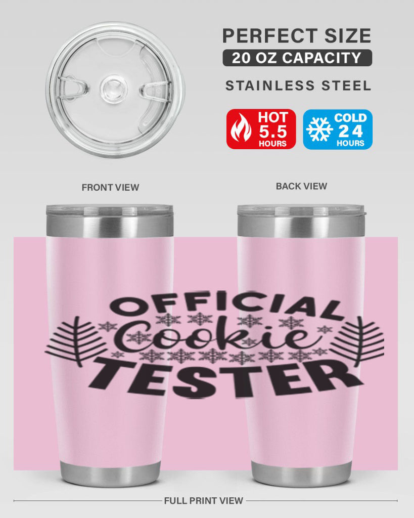 Official Cookie Tester 330#- winter- Tumbler