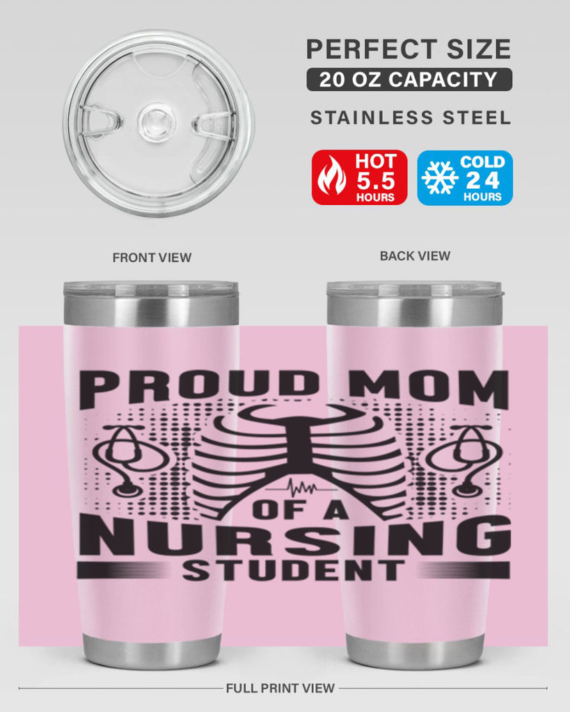 Proud mom Style 255#- nurse- tumbler