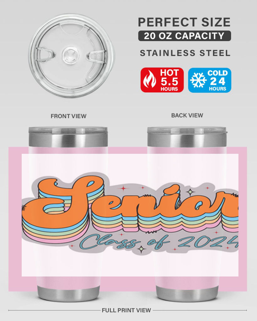 Senior class of 2024 16#- 12th grade- Tumbler