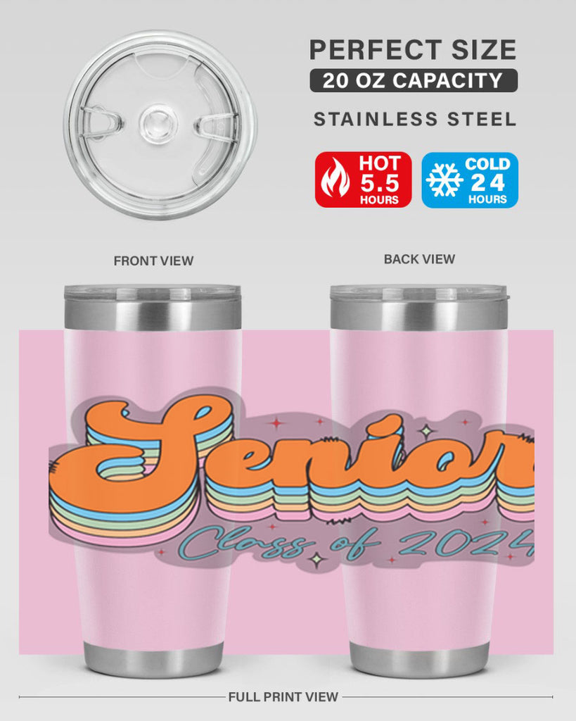 Senior class of 2024 18#- 12th grade- Tumbler