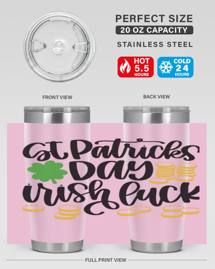 St Patricks Day Irish Luck Style 28#- St Patricks Day- Tumbler