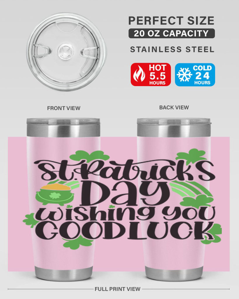 St Patricks Day Wishing You Good Luck Style 27#- St Patricks Day- Tumbler