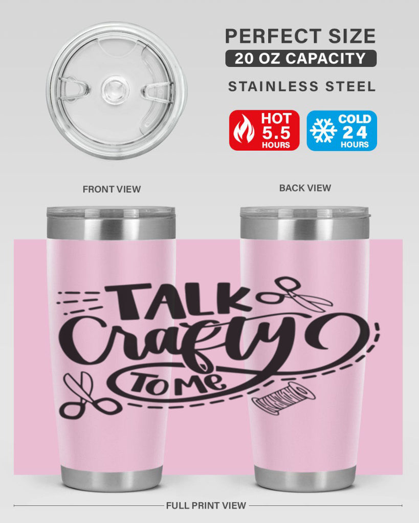 Talk Crafty Tome 7#- crafting- Tumbler