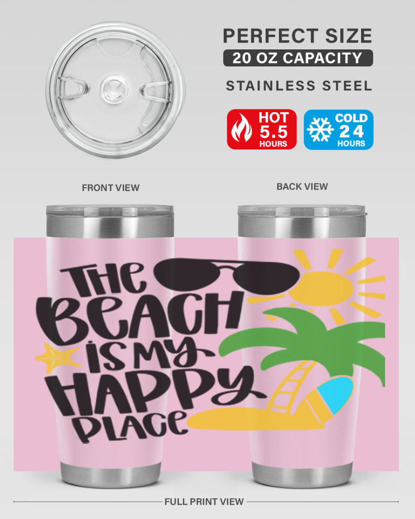 The Beach Is My Happy Place Style 12#- summer- Tumbler