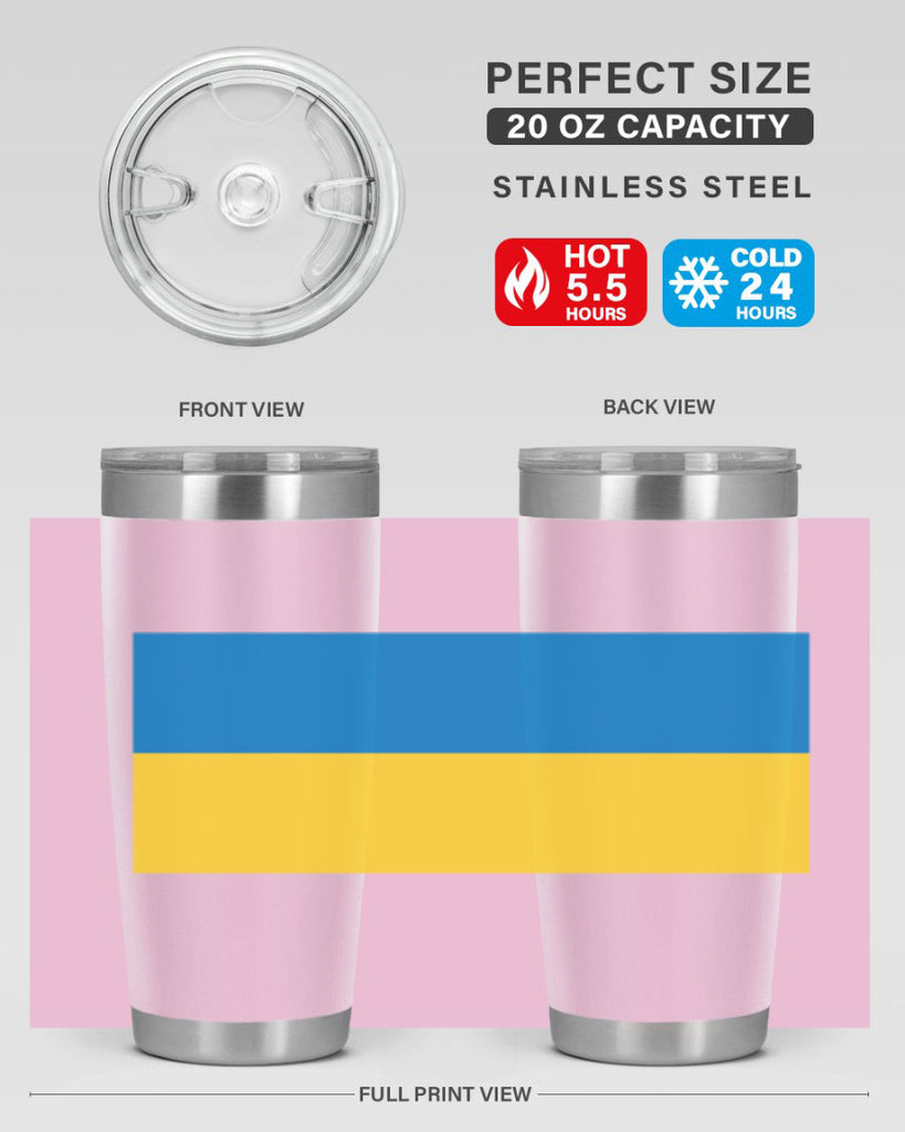 Ukraine 13#- world flags- Tumbler