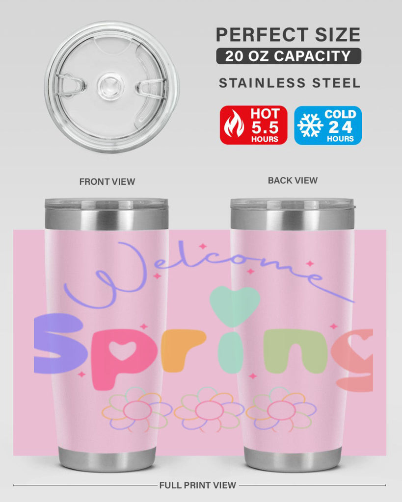 Welcome Spring583#- spring- Tumbler