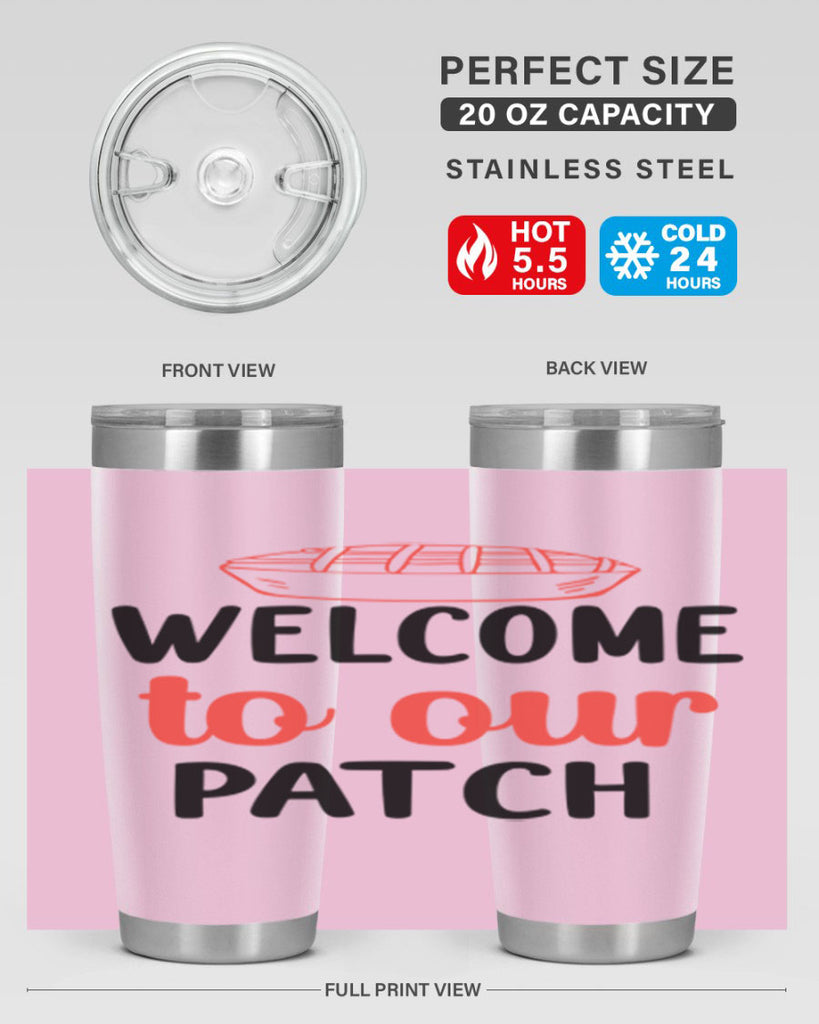 Welcome to our patch 634#- fall- Tumbler