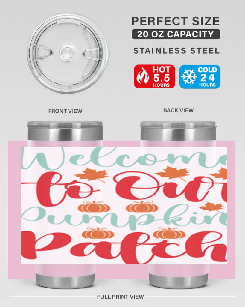 WelcometoOurPumpkinPatch 643#- fall- Tumbler