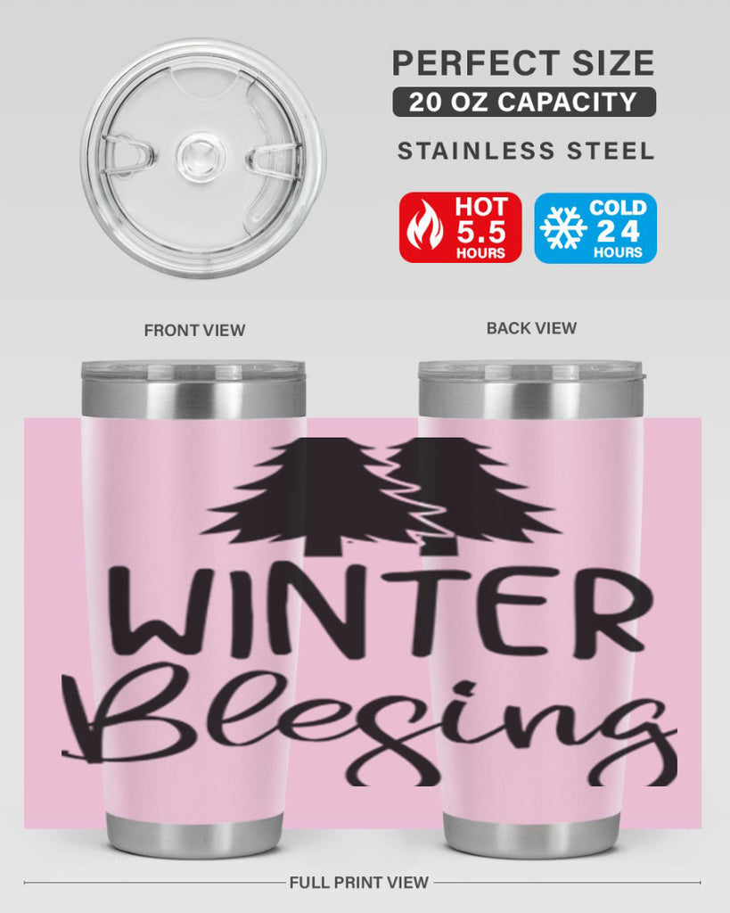 Winter Blesing483#- winter- Tumbler