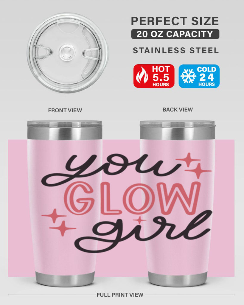 You Glow Girl Style 5#- make up- Tumbler