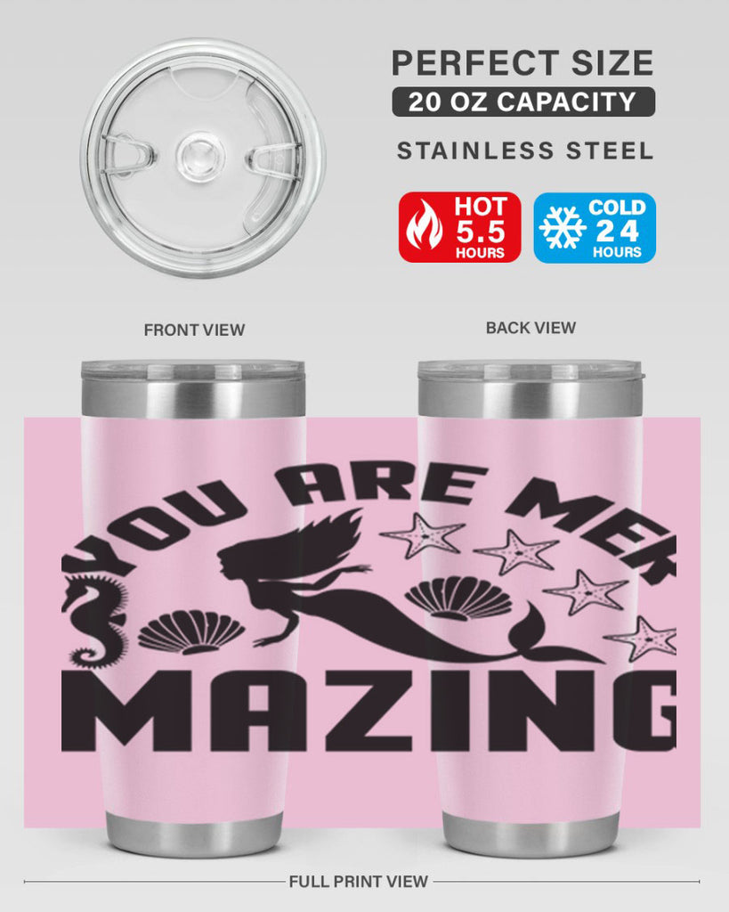 You are mer mazing 685#- mermaid- Tumbler