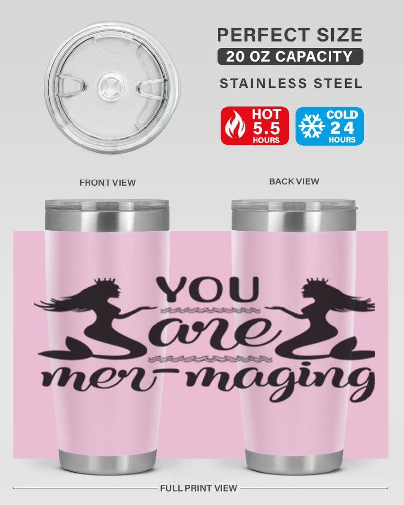 You are mermaging design 686#- mermaid- Tumbler