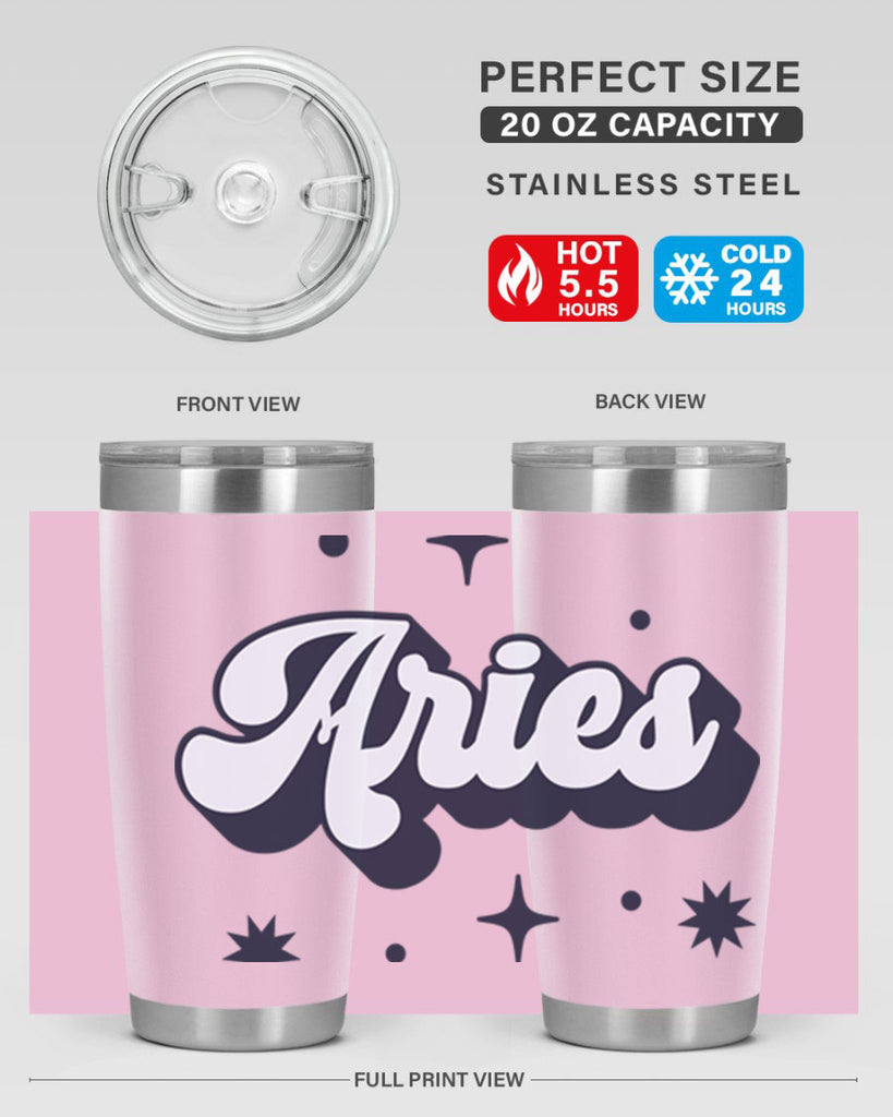 aries 133#- zodiac- Tumbler