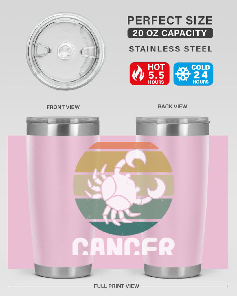 cancer 165#- zodiac- Tumbler