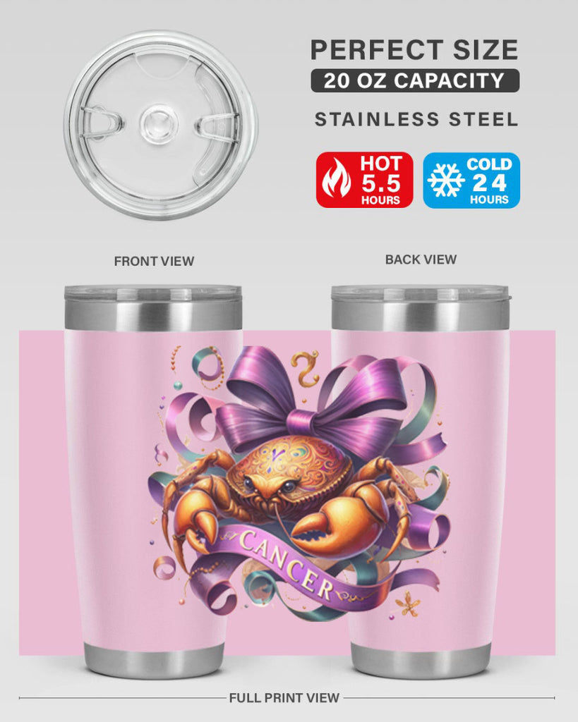 cancer 173#- zodiac- Tumbler