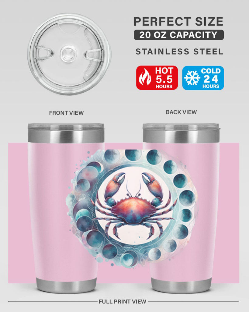 cancer 179#- zodiac- Tumbler