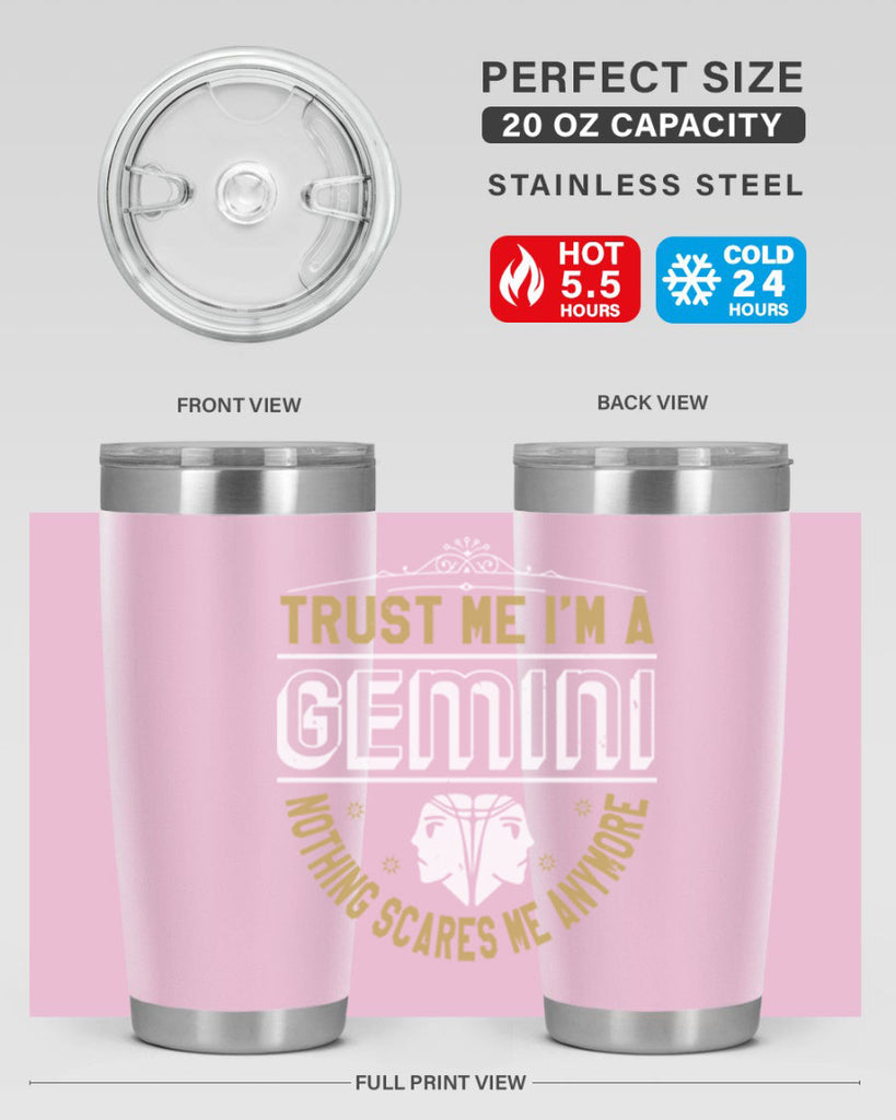 gemini 245#- zodiac- Tumbler