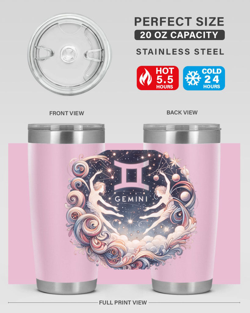 gemini 248#- zodiac- Tumbler