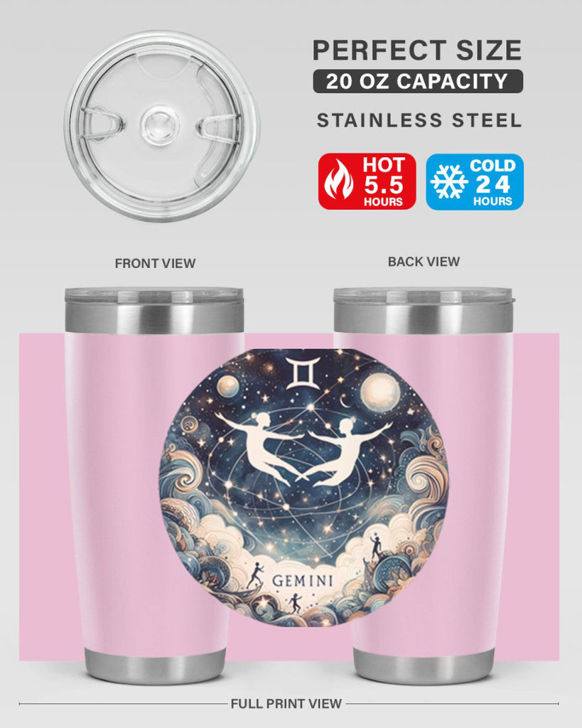 gemini 249#- zodiac- Tumbler