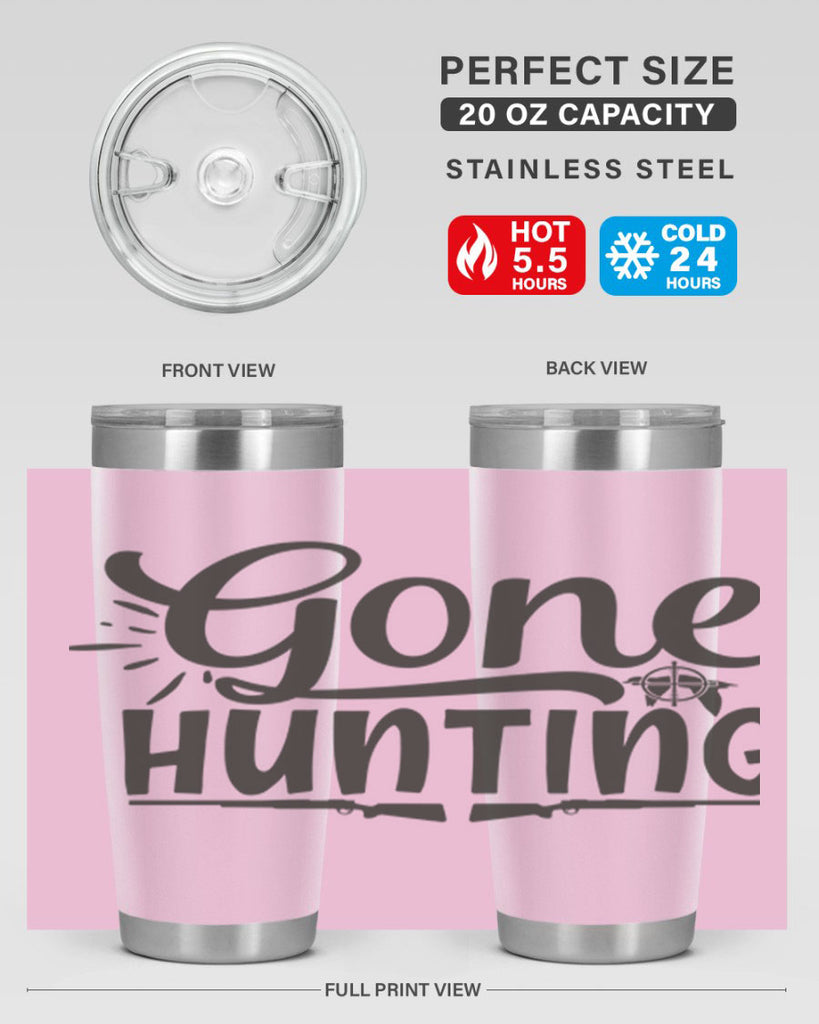 gone hunting 29#- hunting- Tumbler