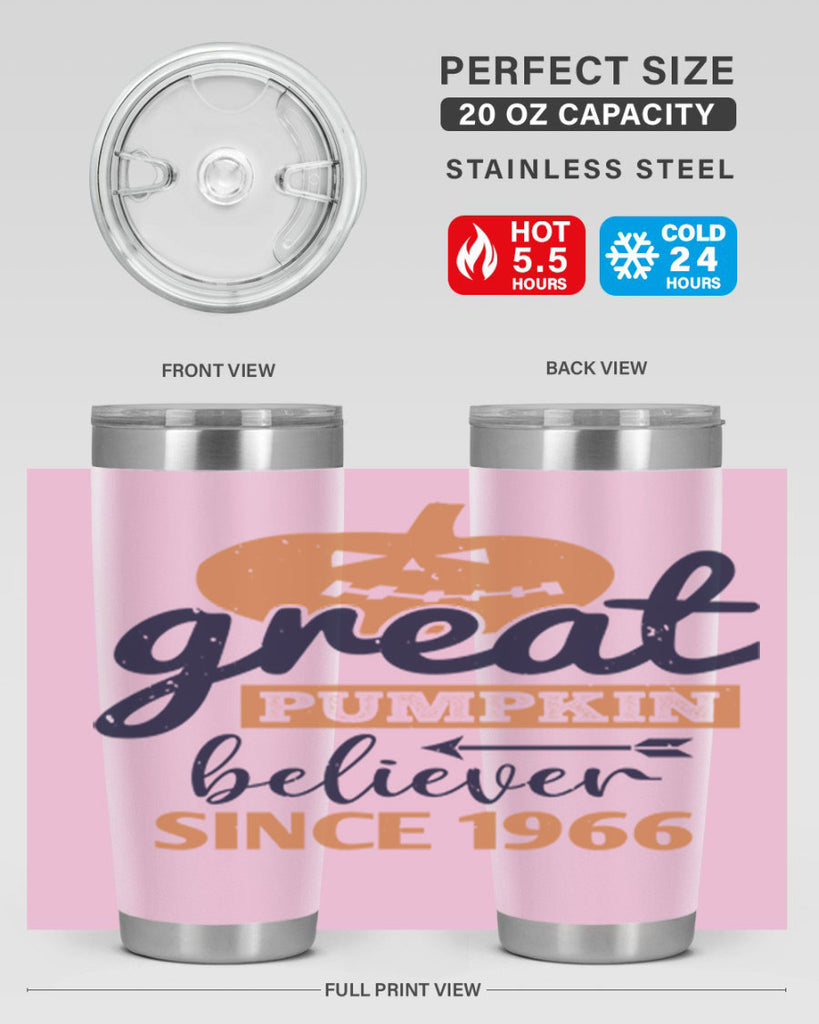 great pumpkin believer since 114#- halloween- Tumbler
