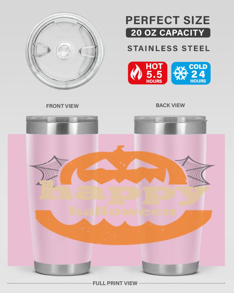 happy halloween 153#- halloween- Tumbler