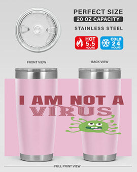 i am not a virus Style 36#- corona virus- Tumbler