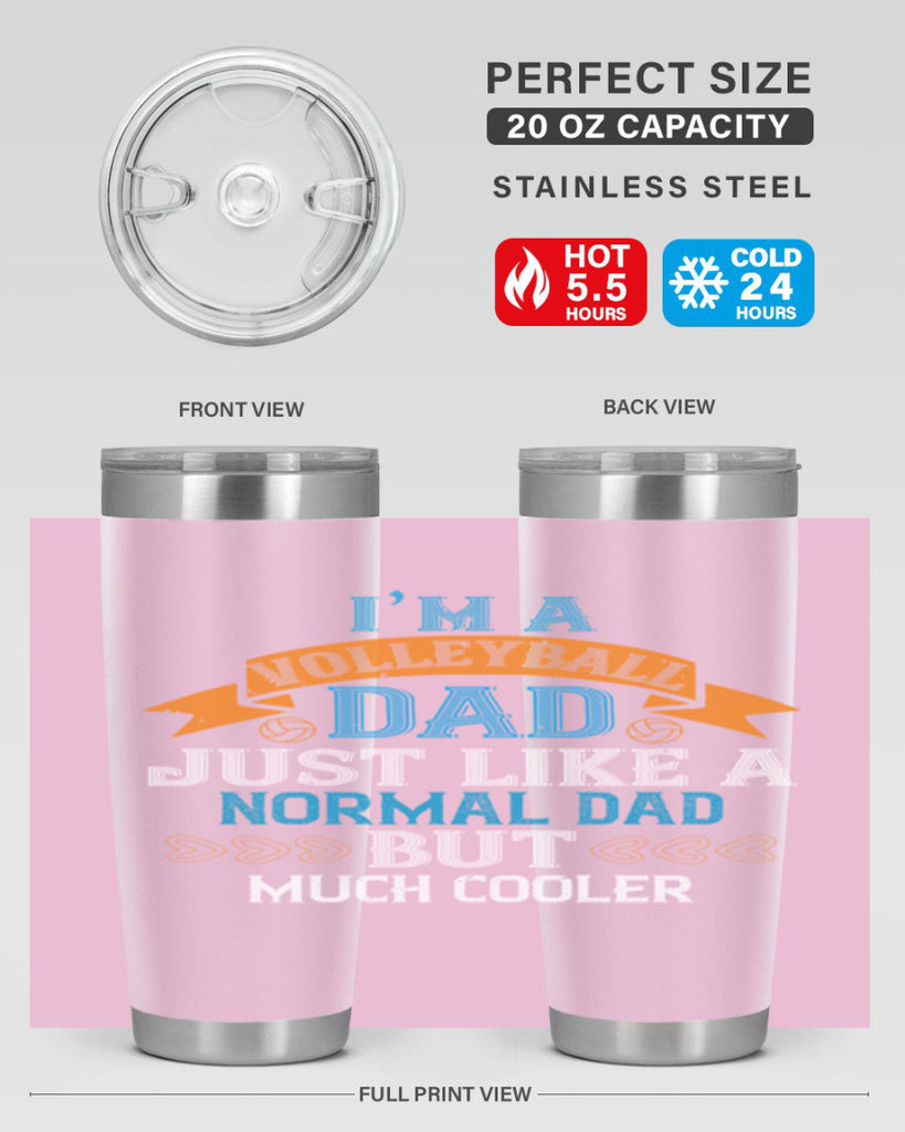 im avolleyball dad just like a normal dad 37#- grandpa - papa- Tumbler