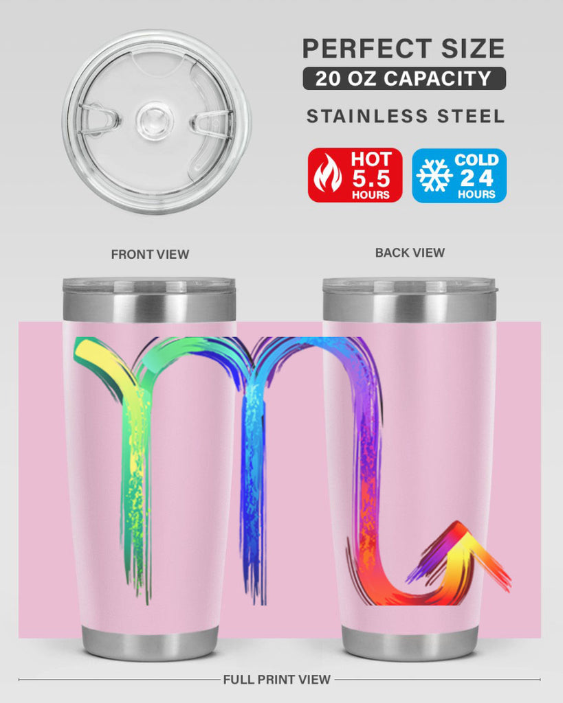 scorpio n 464#- zodiac- Tumbler
