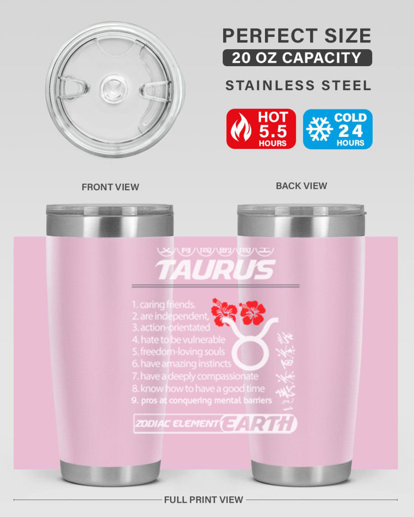 taurus 518#- zodiac- Tumbler