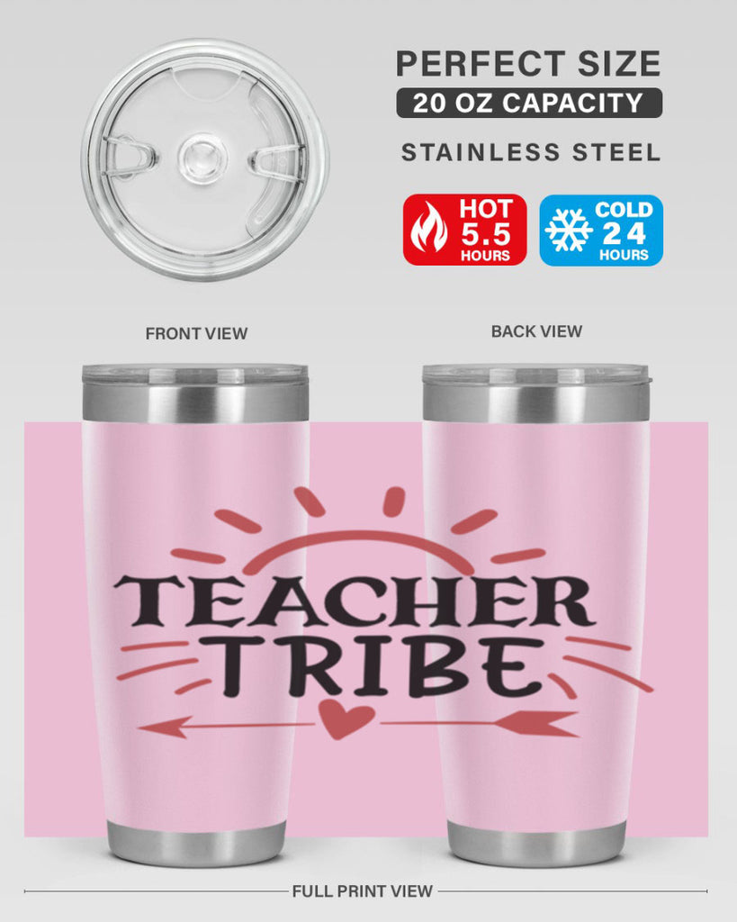 teacher tribe Style 201#- teacher- tumbler