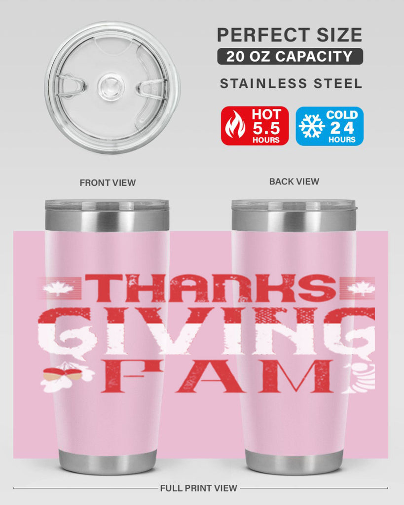 thanks giving fam 16#- thanksgiving- Tumbler