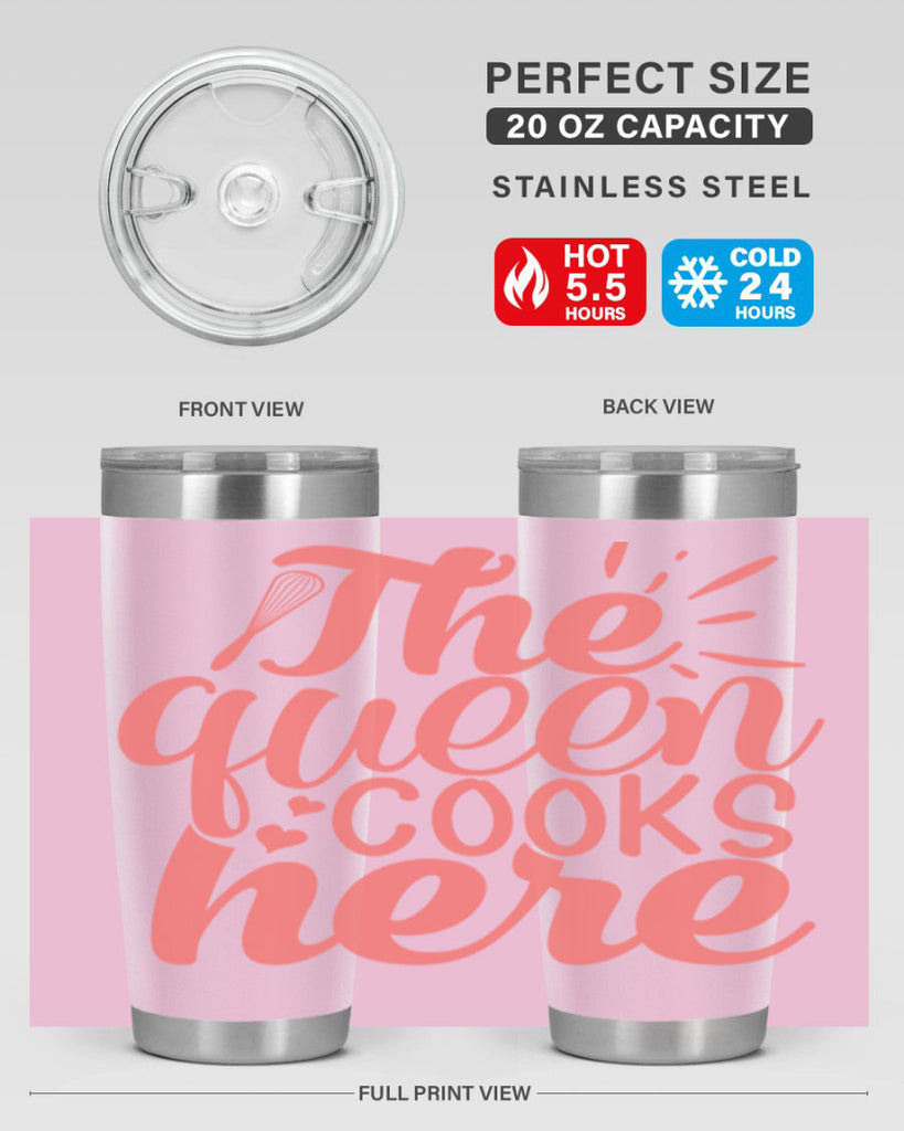 the queen cooks here 9#- kitchen- Tumbler