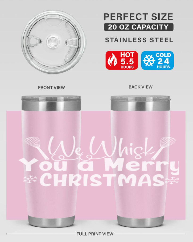 we whisk you a merry christmas 21#- kitchen- Tumbler
