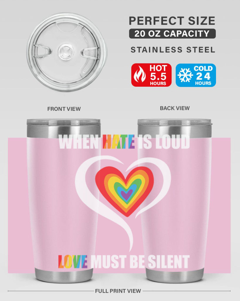when hate is loud love lgbt 3#- lgbt- Tumbler