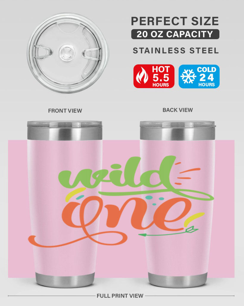 wild one 357#- mom- Tumbler
